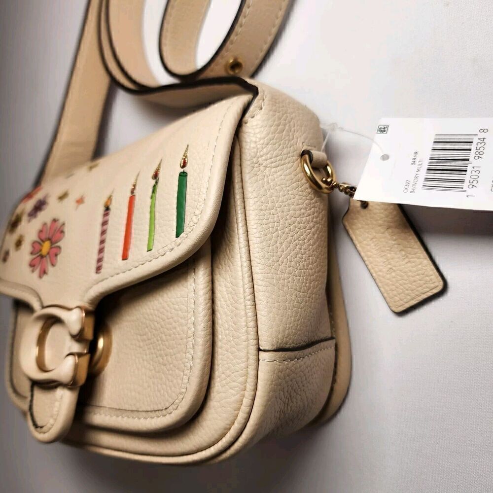 NWT CK397 COACH X Observed By Us Bag Handbag Rare Tabby Messenger 19 - Picture 2 of 12